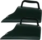 PENIKOKO 2pcs Multifunctional Fish Tank Shovel Tool Handheld Aquarium Sediment Clearing Scoop for Soil and Gravel Durable and Easy to Clean for Garden and Fish Tank Maintenance