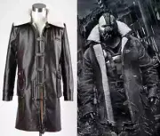 HOT Batman The Dark Knight Rises Bane Costume Jacket Halloween Carnival Cosplay