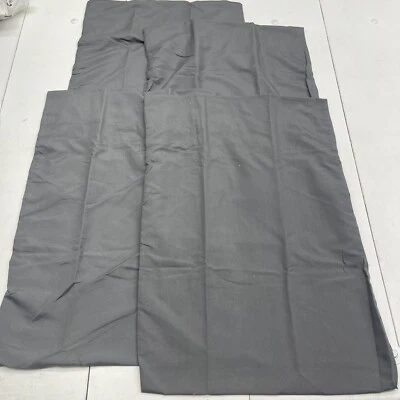 Utopia Gray 4 Pack Standard Queen Pillowcases 20x26 In