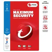 Trend Micro Maximum Security - 1 Device - 2 Year Subscription - Auto Renewal ...