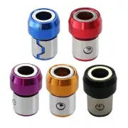5 Pieces Magnetic Ring Screwdriver Bit Holder for Carpentry and Auto Repair