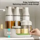 Multi-functional Kitchen Storage Rack Rotating Solution 360-degree Spice