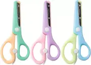 Safety Scissors for KIDS 3-Pack, Training Craft Scissors,Ergonomic Handle Perfec