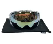 Oakley Snow Goggles Flight Path L OO7110-5500 Grey Terrain with Prizm Sage Gold