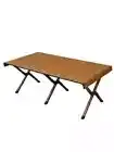 Willkon Outdoor Aluminum Roll Up Portable Folding Camping Table with Storage Bag