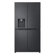 LG GF-LN500MBL 506L Slim French Door Fridge (Matte Black) [Non-Plumbed]