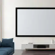 Tauris 110" Fixed Frame Projector Screen Wall Mountable 16:9