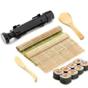 Sushi Maker Set, Sushi Bazooka Kit Machine Rice Mold with Bamboo Sushi Rolling