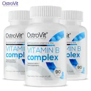 VITAMIN B COMPLEX Food Supplement * Energy Production * Improves Fat Metabolism