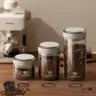 Coffee Beans Vacuum Sealed Tank Glass Moisture-proof Food Storage Jar Container