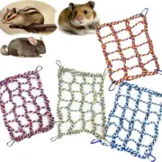 Pet Boredom Breaker Rat Chipmunks Squirrel Cargo Net Small animals Climbing Toys