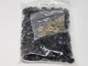 Bulk VTG Zims 21mm Deep Brown Eyes Plastic Safety Amigurumi Crochet Craft Doll