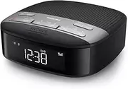 Philips 13cm Black LCD Digital DAB+/FM/DAB Clock Radio/Dual Alarm/Tuner/Timer