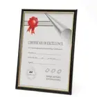 A4 Certificate Photo Frame Picture Documents Display Frames Wall Hang Home Decor
