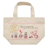 在飛比找PChome24h購物優惠-San-X 粉粉寶貝豬公主系列布面手提袋