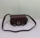 COACH Cargo Soft Tabby Leather Shoulder Bag Maple CT721 Outlet NEW