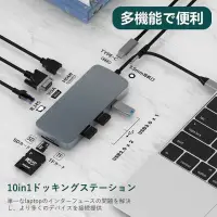 在飛比找momo購物網優惠-【Golf】10合1 USB C 多功能集線器(HUB+HD