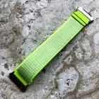 Flash Light Sports Hook and Loop Adjustable Nylon Band Strap for Fitbit Ionic