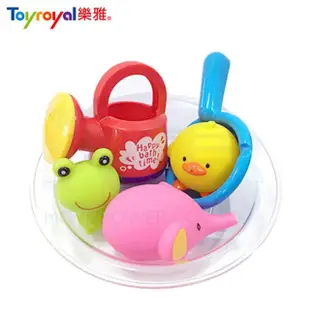 【Toyroyal 樂雅】洗澡玩具-澆水器洗澡組(洗澡玩具澆水樂雅貝親娃娃城戲水玩水)