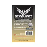 50pc Mayday 61x103mm Premium Space Card Sleeve Case Protector Game Accessory