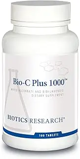 Biotics Research Bio C Plus 1000 Antioxidant, High Potency, Bioflavonoids, Supports Healthy Immune Response, Builds Collagen, Healthy Skin, Cartilage and Joint Support 100 Counts