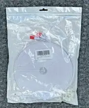 White 100 ft Flat Cat 6 Ethernet Cable with CLIPS & Rj45 Connectors - NEW