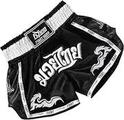[FIVING] Muay Thai Fight Shorts,MMA Shorts Clothing Training Cage Fighting Grappling Martial Arts Kickboxing Shorts Clothing