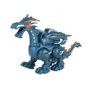 Simulation Fire Mechanical Dinoasur Water Spray Cool Light Electric Children Entertainment Puzzle Model Game Toys for Boys Gifts