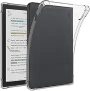 T Tersely Crystal Clear Case Cover for Kobo Libra 2/ Libra Colour (7 inch), Shockproof Thin Silicone Transparent Case, Ultra Clear, Shockproof Bumper Cover