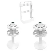 Lab Pipettor Holder Rotatable Micropipette Storage Stand Labs Pipette Rack