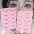 Soft Under Eye Lashes Clear Band Manga Bottom Lashes for DIY Eyelash Extension