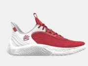 Under Armour Curry Flow 9 Team Basketball Shoes Red/White