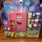 SpongeBob Squarepants Patrick Star Toy Mini Fridge & Pretend Foods Nickelodeon