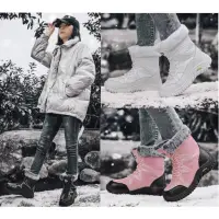 在飛比找蝦皮購物優惠-日系爆款女靴 雪靴 保暖靴 雪地靴 抗寒保暖 雪靴女 防水雨