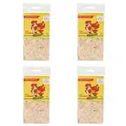 4x 8pc Ugears 3D Colouring/Painting Cockerel DIY Wooden Puzzle Kit/Model Set 5+