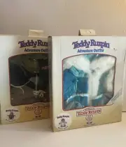 Vintage 1985 Teddy Ruxpin outfits winter outfit and Hicking outfit. NIB