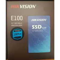 在飛比找蝦皮購物優惠-E100 1024G SATA3 2.5" SSD HIKV