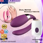 Remote Control Wearable Vibrator Dildo - Clitoris & G-Spot Love Egg for Couples