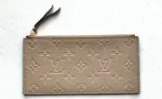 ❤️NEW LOUIS VUITTON Felicie Zip Coin Wallet Pouch Empreinte Leather HOT GIFT