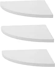GAROZATION Corner Wall Shelf Mounting Shelf for Bathroom Floating Corner Storage Holder