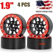 4x 1.9" Metal Beadlock Wheel Rim for RC Axial SCX10 TRX4 CC01 D90 90046