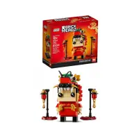 在飛比找momo購物網優惠-【LEGO 樂高】積木 BrickHeadz 舞龍人4035