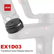 ZHIYUN EX1D03 TransMount Quick Release Setup Kit for Crane M3 Weebill S Gimbal