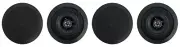 (4) Rockville CC525T Black 5.25" Commercial 70v Ceiling Speakers For Restaurant