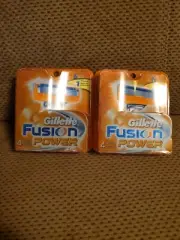 2 pack Gillette Fusion Power Cartridges Razor blades Refill USA =8 cartridges