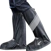 Rain Shoe Covers Waterproof Motorcycle Cycling Shoe Covers Reusable Rain Boots for Women Men