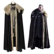Game of Thrones S8 Jon Snow Cosplay Costume | TV Outfit