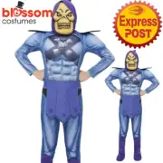 CK2187 Boys Skeletor Costume Eva Chest Muscle TV Masters Of The Universe He-Man