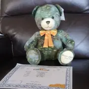 Build-A-Bear Claude Monet Water Lilies Bear with Yellow Gifting Bow