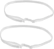 [TEMPNAP] 2Pcs Shirt Tucking Bands for Women Invisible Elastic Belts for Neat Style and Versatile Tuck Bands for Shirts and Jeans No Buckle Design